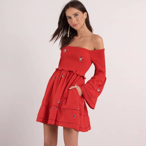 Free People Dresses & Skirts - New Free People Off Shoulder Dress